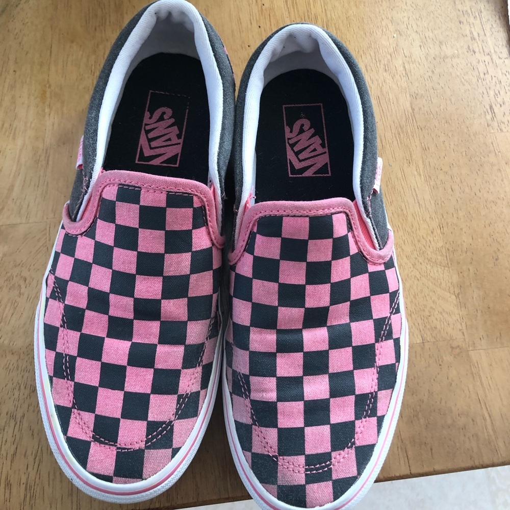 Lightly used slip on vans